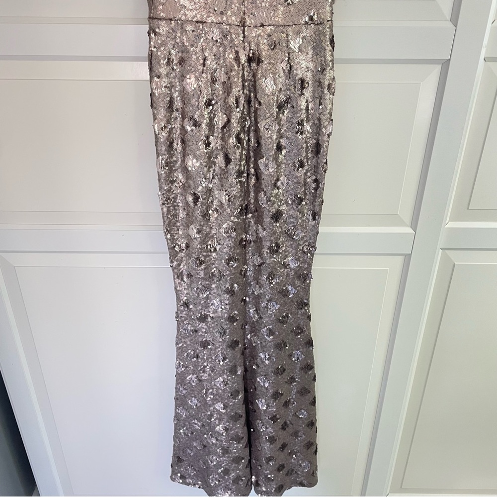 Dress the Population Gold Sequin Maxi Dress - Picture 5 of 14